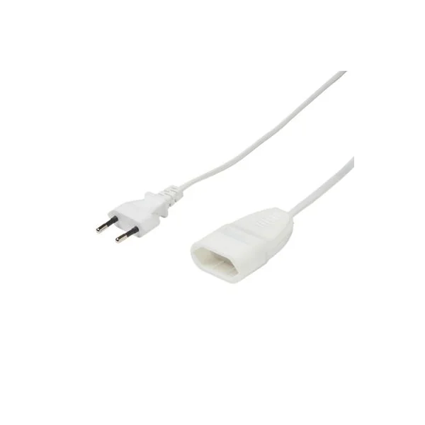 Rallonge 2G x 0.75mm² 3m Power1All blanc