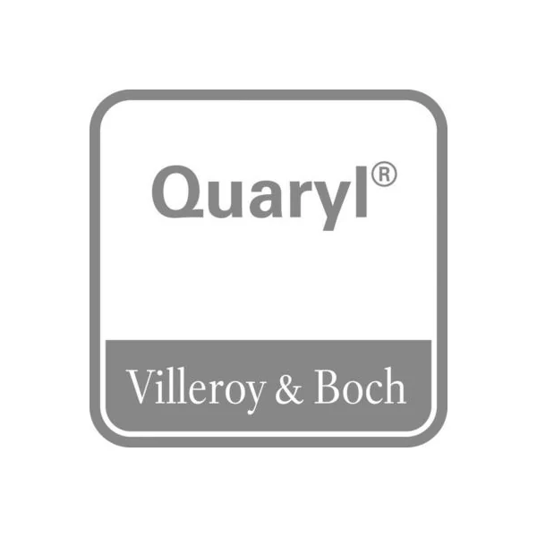 Receveur de douche 100 x 100 x 4 cm, Quaryl, gris, Villeroy & Boch Squaro Infinity