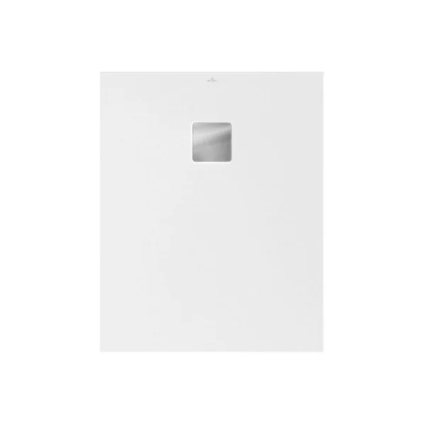 Receveur de douche 90 x 100 cm en acrylique, blanc mat, Villeroy & Boch Exklusive