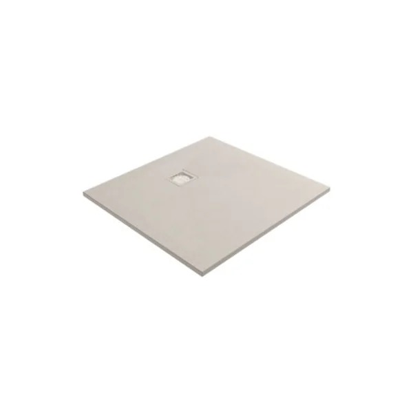 Receveur de douche 90 x 90 cm en résine cachemire GoodHome Douro