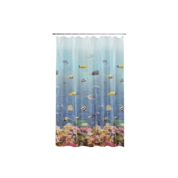 Rideau de douche Tholen Bord de mer 180 x 200 cm GoodHome