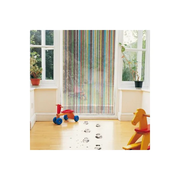 Rideau de porte bambou multicolore l.90 x H.200 cm