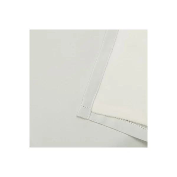 Rideau occultant thermique à œillets effet tissé Vestris gris clair l.140 x H.260cm GoodHome