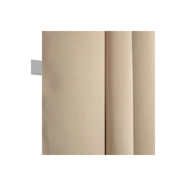 Rideau occultant à oeillets Eve beige écru L.240 x l.135cm JBY Creation