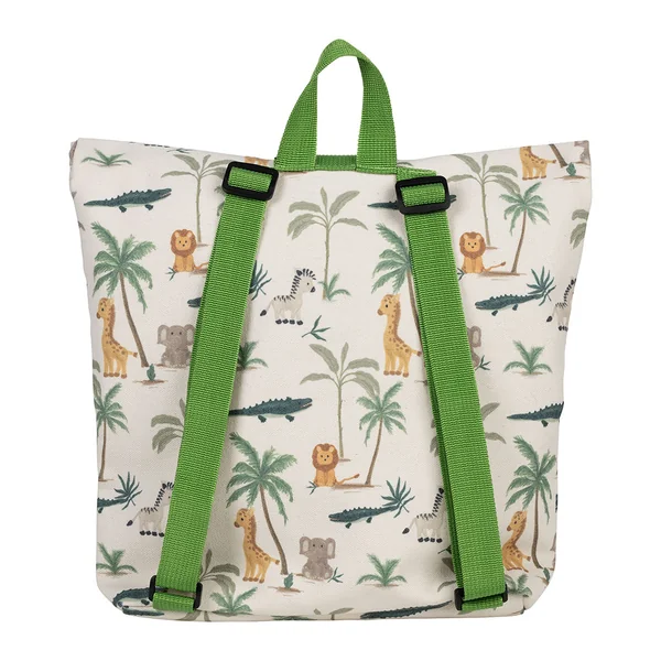 Sac a dos en coton et polyester multicolore - Zawadi