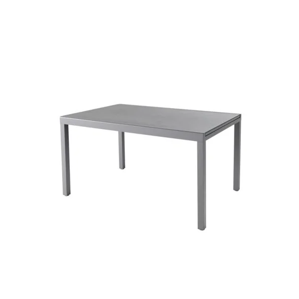 Salon de jardin table et chaises grises 8 personnes Goodhome Moorea