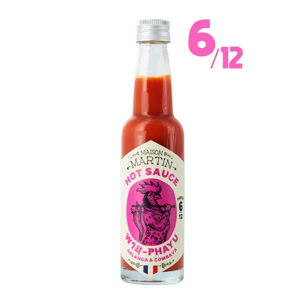 Sauce piquante piment Combavagalanga 100g - puissance 6/12