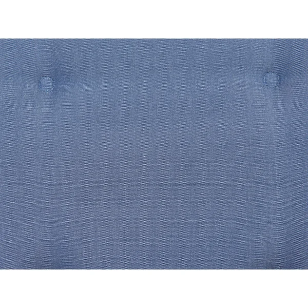 Set of 2 Back/Seat Cushions MAUI 40 x 54 cm Blue