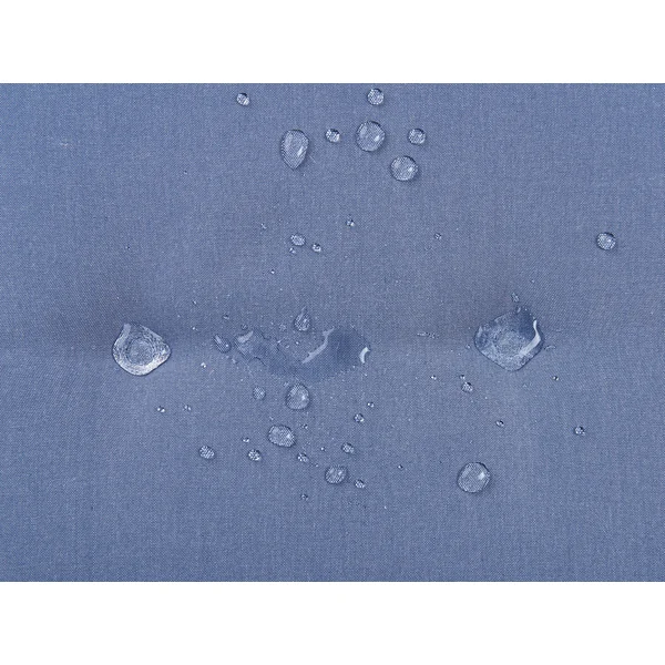 Set of 2 Back/Seat Cushions MAUI 40 x 54 cm Blue