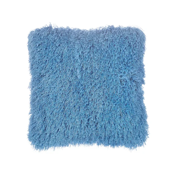 Set of 2 Decorative Cushions CIDE 45 x 45 cm Blue Solid