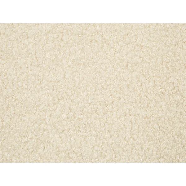 Set of 2 Decorative Cushions LEUZEA Boucle 60 x 60 cm Beige Solid