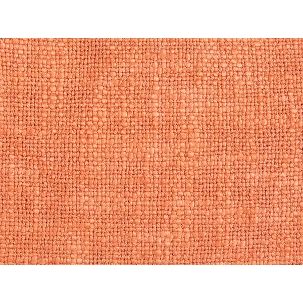 Set of 2 Decorative Cushions MABA Cotton 50 x 35 cm Orange Solid