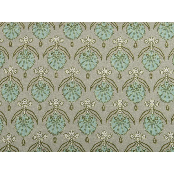 Set of 2 Decorative Cushions PICTUS Velvet 45 x 45 cm Green Plant Pattern