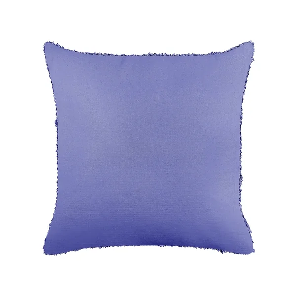 Set of 2 Decorative Cushions RHOEO Cotton 45 x 45 cm Violet