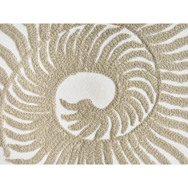 Set of 2 Decorative Cushions SINDORA Cotton 45 x 45 cm White Animal Pattern
