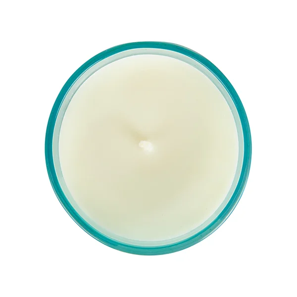 Set of 3 Scented Candles COLORFUL BARREL Soy Wax Fresh Notes Floral Notes