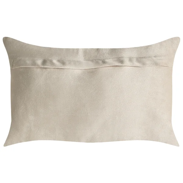Set van 2 sierkussens BELLE Fluweel 50 x 30 cm Taupe kerstmotief