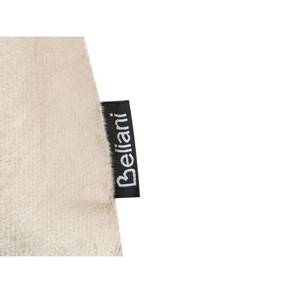 Set van 2 sierkussens BELLE Fluweel 50 x 30 cm Taupe kerstmotief