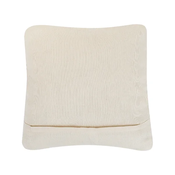 Set van 2 sierkussens ESENKOY Katoen 50 x 50 cm Lichtbeige geometrisch patroon