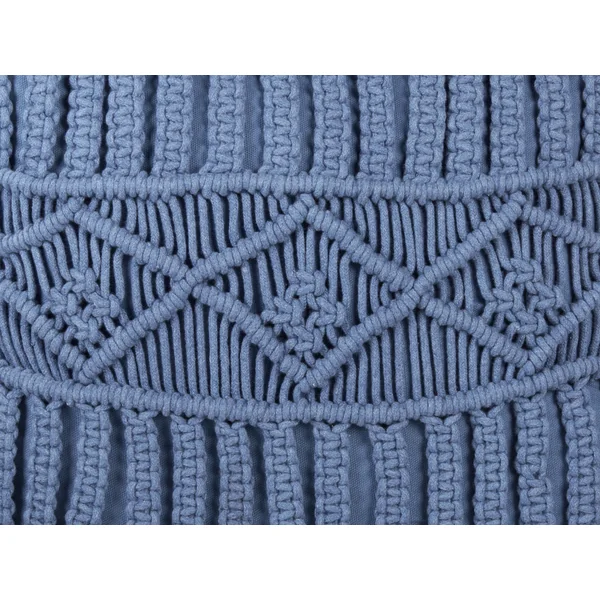 Set van 2 sierkussens KARATAS Katoen 45 x 45 cm Blauw geometrisch patroon