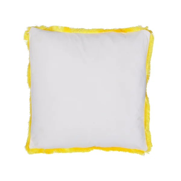 Set van 2 sierkussens MANJU Fluweel 45 x 45 cm Geel dierenprint