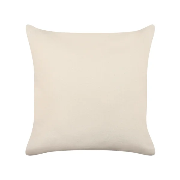 Set van 2 sierkussens PELLAEA Katoen 45 x 45 cm Lichtbeige geometrisch patroon