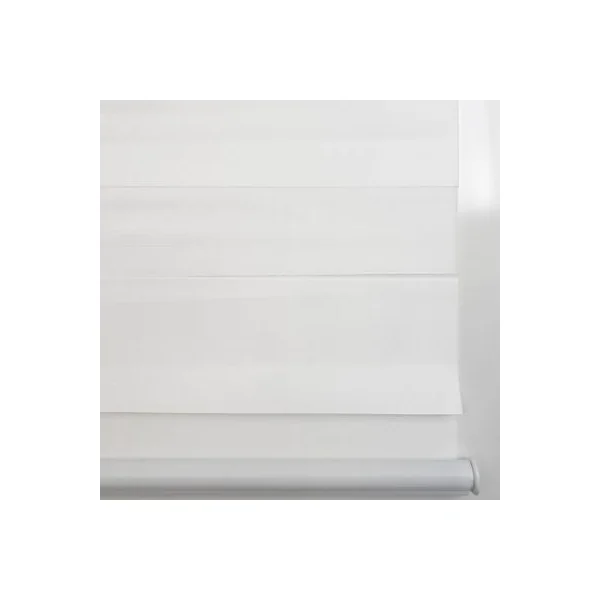 Store enrouleur jour / nuit chic blanc l.52 x H.160cm Madeco