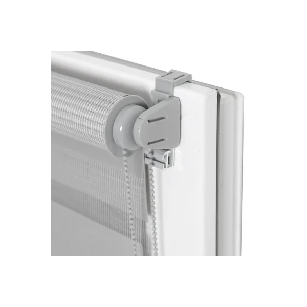 Store enrouleur jour / nuit gris clair l.102 x H.190cm Madeco