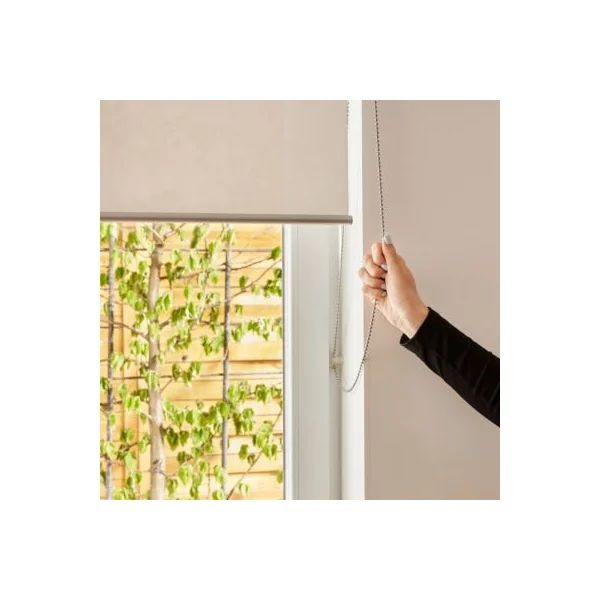 Store enrouleur jour / nuit sans perçage Elin 2 gris perle l.60 x H.240cm Goodhome