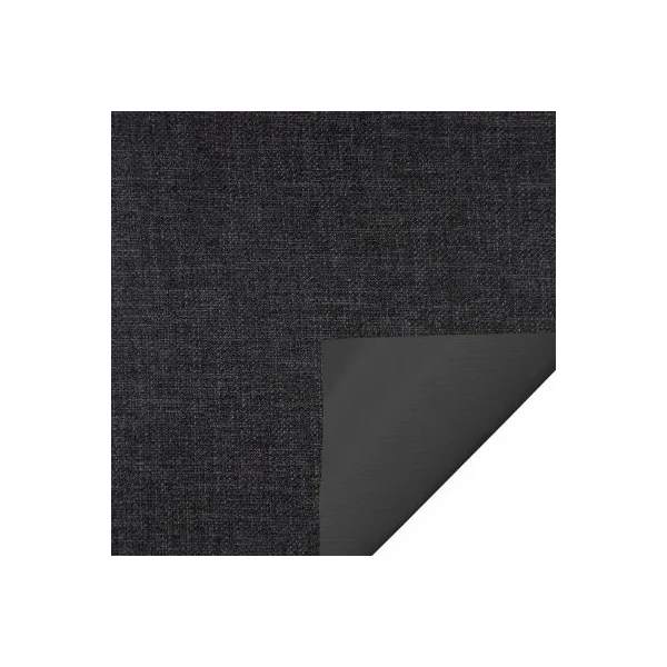 Store enrouleur occultant Ancona effet tweed gris anthracite l.210 x H.190cm Madeco