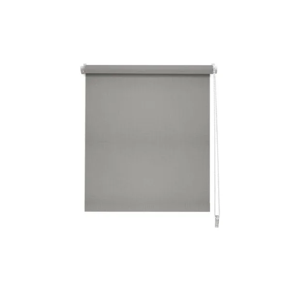 Store enrouleur occultant Easy roll gris clair l.52 x H.170cm Madeco