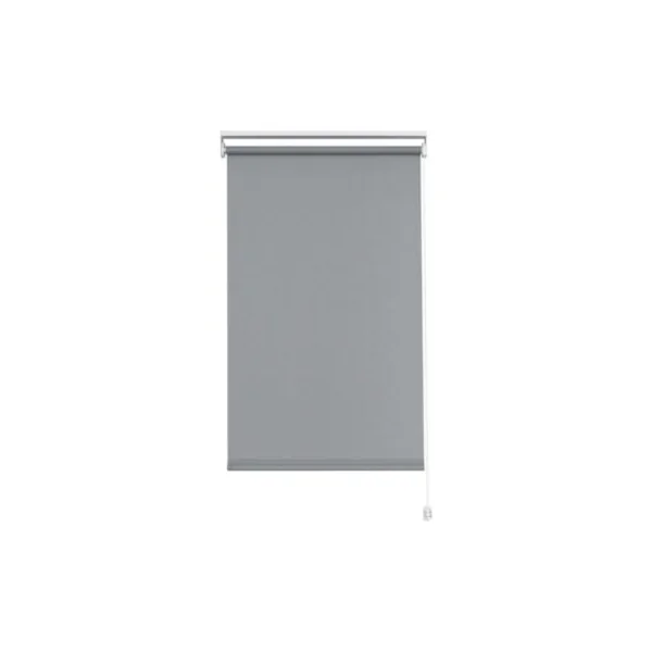 Store enrouleur tamisant sans perçage Halo 2 gris béton l.120 x H.180cm Goodhome