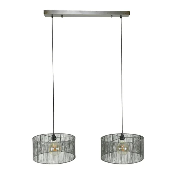 Suspension filaire pour table à manger 2 lampes RALF