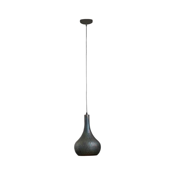 Suspension moderne 1 lampe forme goutte finition couleur cuivre JAVA