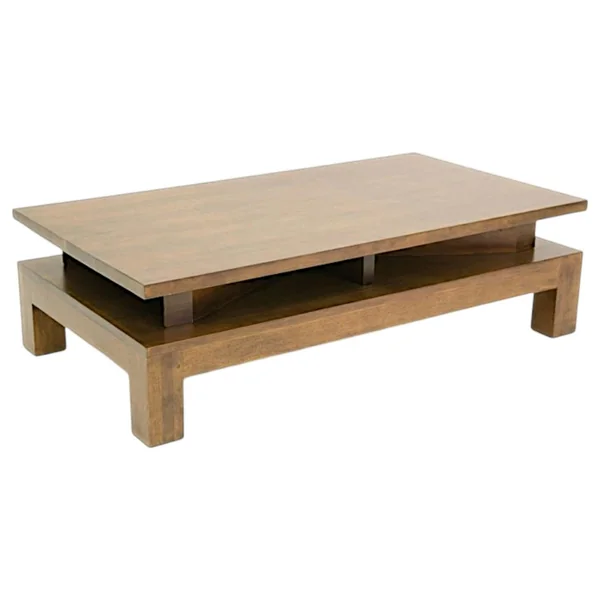 Table basse hévéa 120cm HELENA