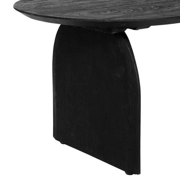 TABLE BASSE ISANA NOIR D.120X60X45CM
