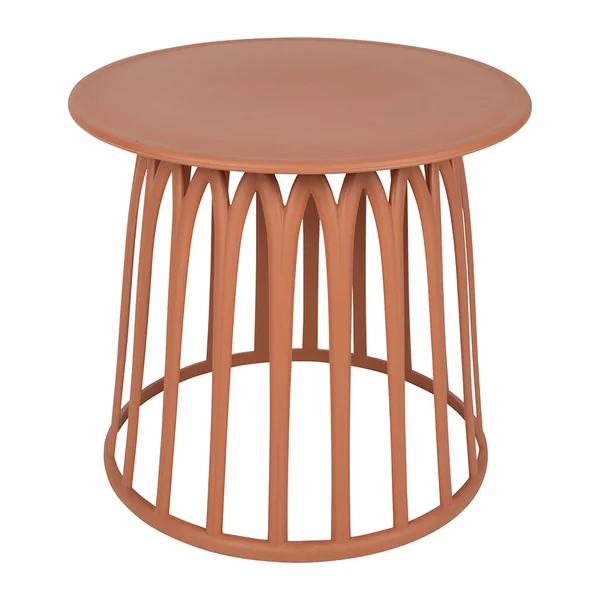 Table basse rond terracotta d50cm - Lumi