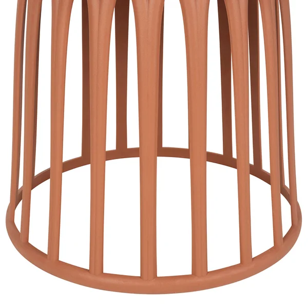 Table basse rond terracotta d50cm - Lumi