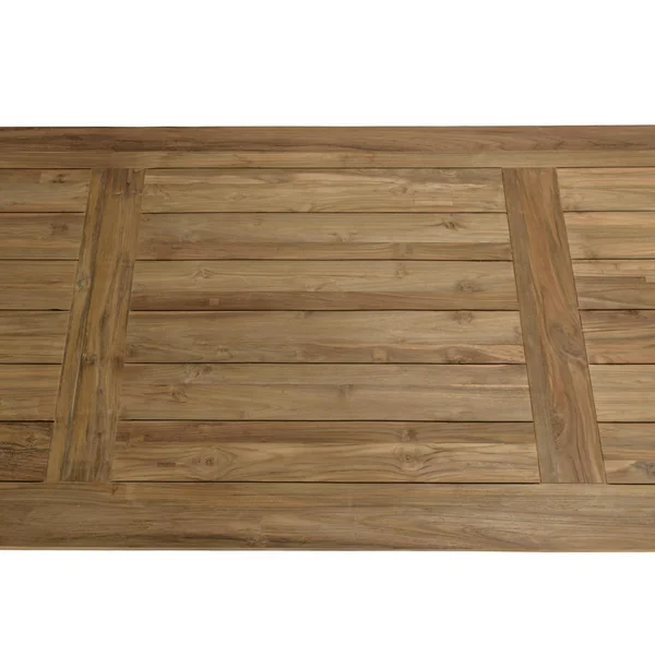 Table de jardin pieds en croix teck recyclé naturel 320 cm MANY