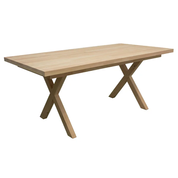 Table de Repas Hévéa avec pieds en croix 180x90x76cm BALTIC