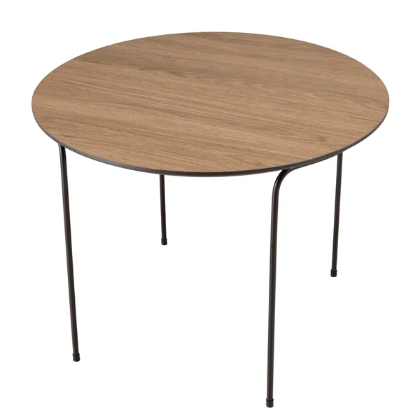 Table de salon ronde couleur bois LANDAISE