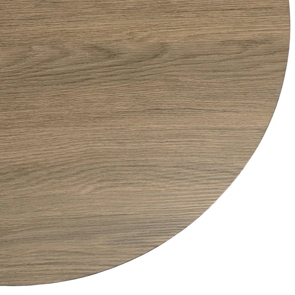 Table de salon ronde couleur bois LANDAISE