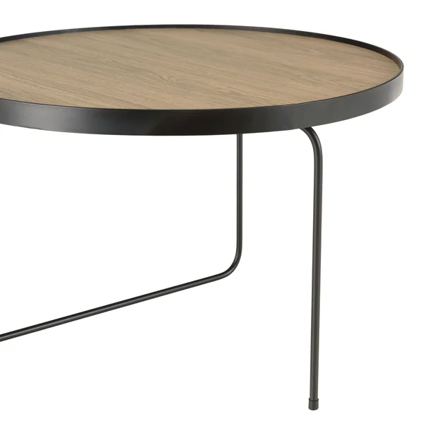 Table de salon ronde pieds design LANDAISE