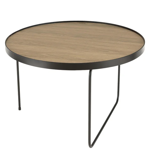Table de salon ronde pieds design LANDAISE