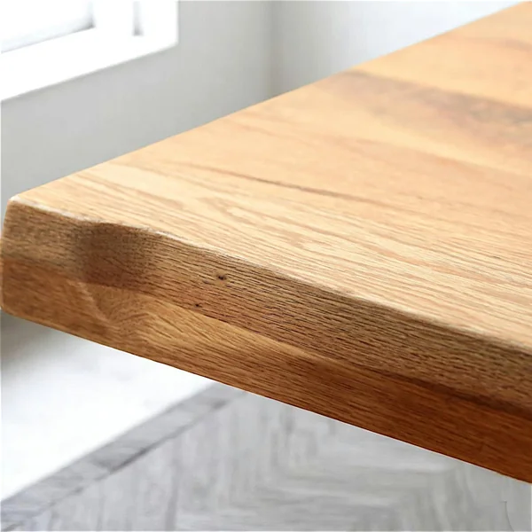 Table extensible en chêne huilé avec bords naturels 200 cm PALERME