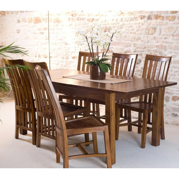 Table repas + allonge 160/200cm LOLA