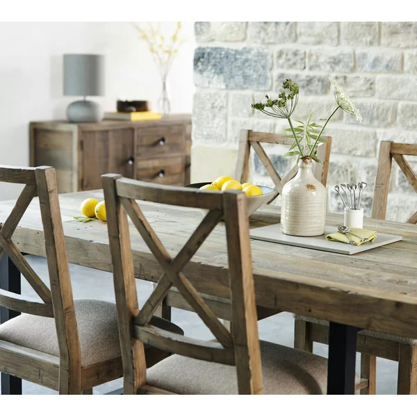 Table Repas Extensible Bois recyclé 180/240x90x77cm BRISBANE