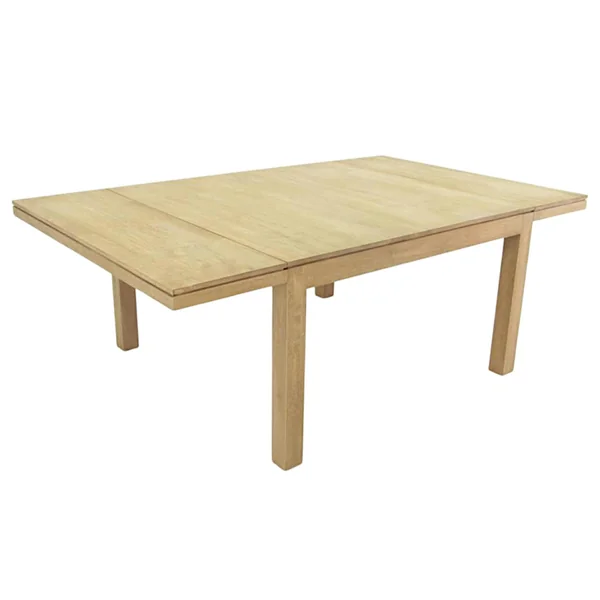 Table repas extensible hévéa 130/210cm HELENA
