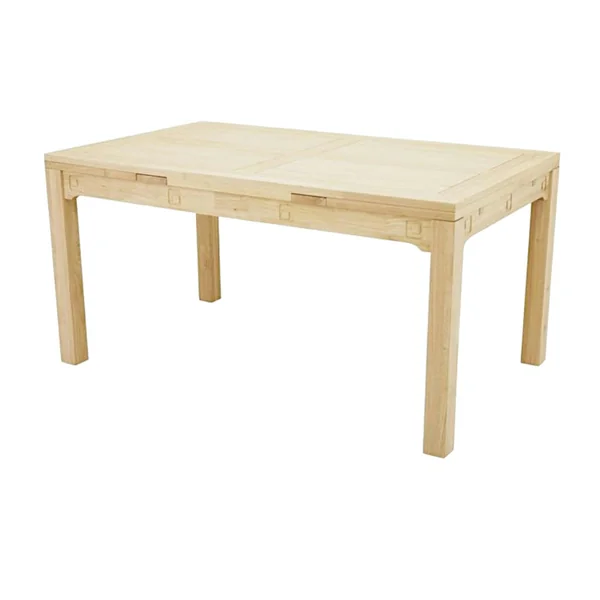 Table repas extensible hévéa 150/230cm TESSA