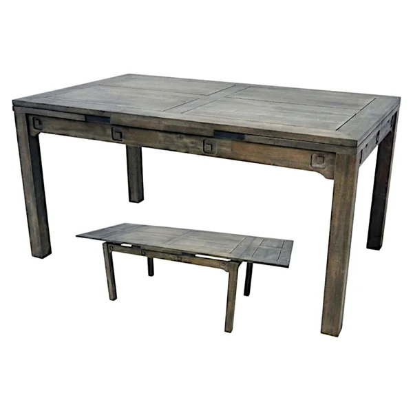 Table repas extensible hévéa 150/230cm TESSA